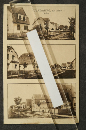 Falkenberg bez halle hufen - halle, /