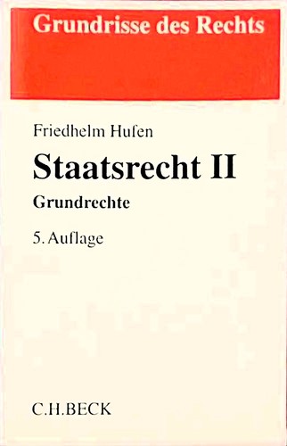 Staatsrecht grundrechte - ii:,