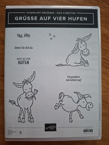 Stampin grüsse auf vier - stampin,
