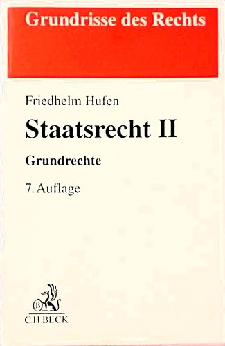 Staatsrecht grundrechte - ii:,
