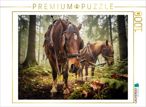 Calvendo puzzle arbeitspferde - calvendo,