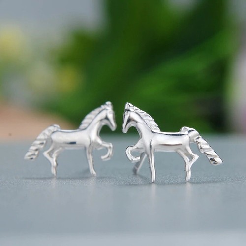 Silber plattiert pferd tiere - silber,