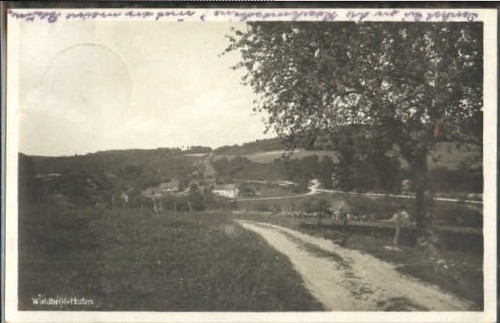 Hufen waldbroel 1932 - hufen,
