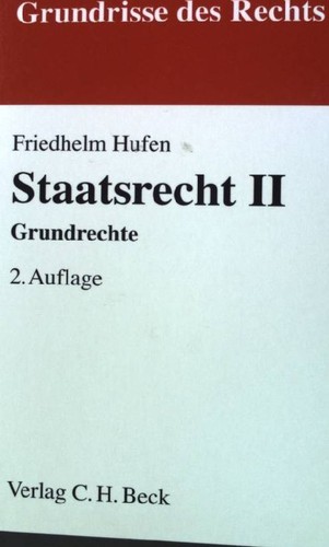 Staatsrecht grundrechte - :,